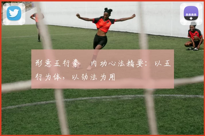 形意五行拳・内功心法精要：以五行为体，以劲法为用