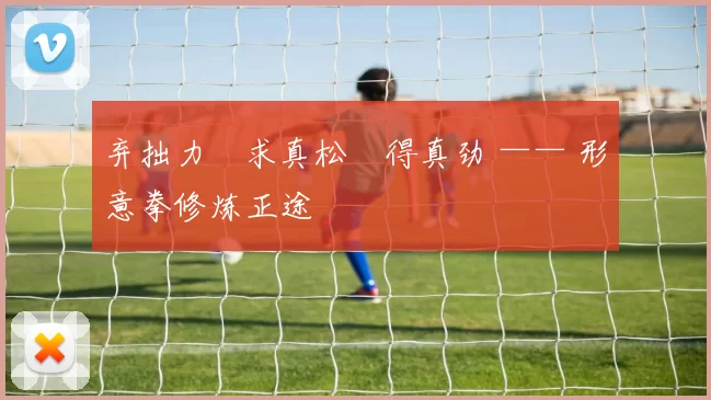 弃拙力・求真松・得真劲 —— 形意拳修炼正途
