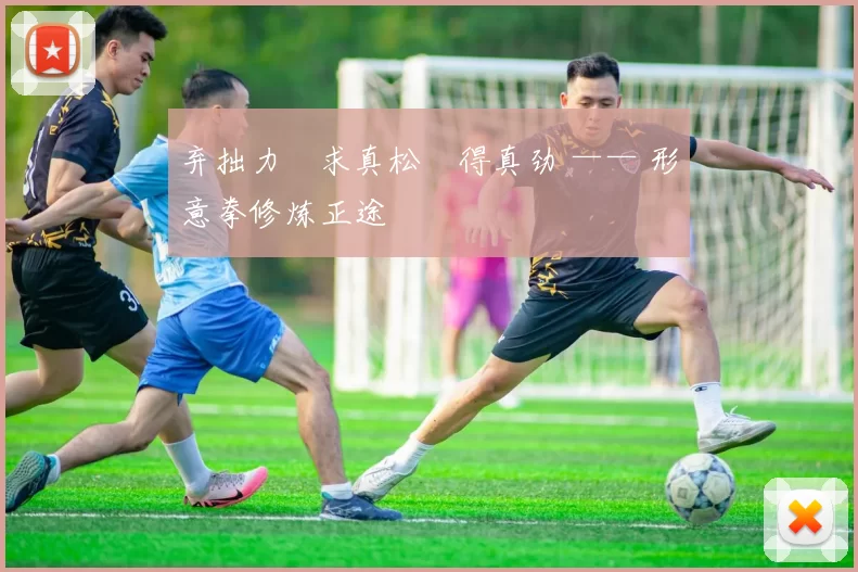 弃拙力・求真松・得真劲 —— 形意拳修炼正途