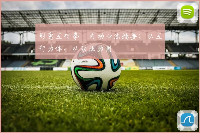 形意五行拳・内功心法精要：以五行为体，以劲法为用