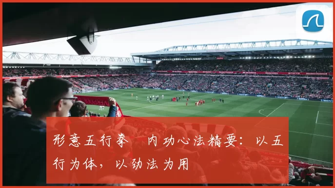 形意五行拳・内功心法精要：以五行为体，以劲法为用