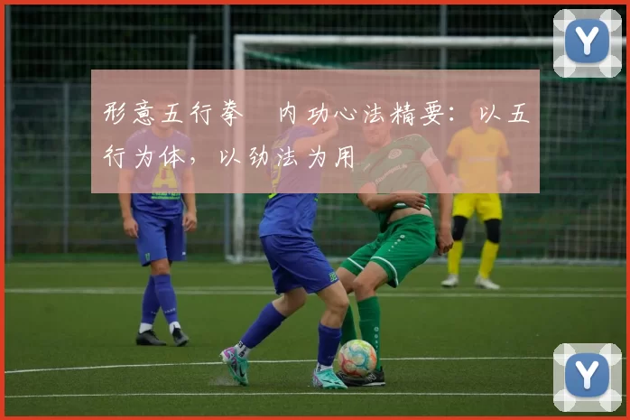 形意五行拳・内功心法精要:以五行为体,以劲法为用