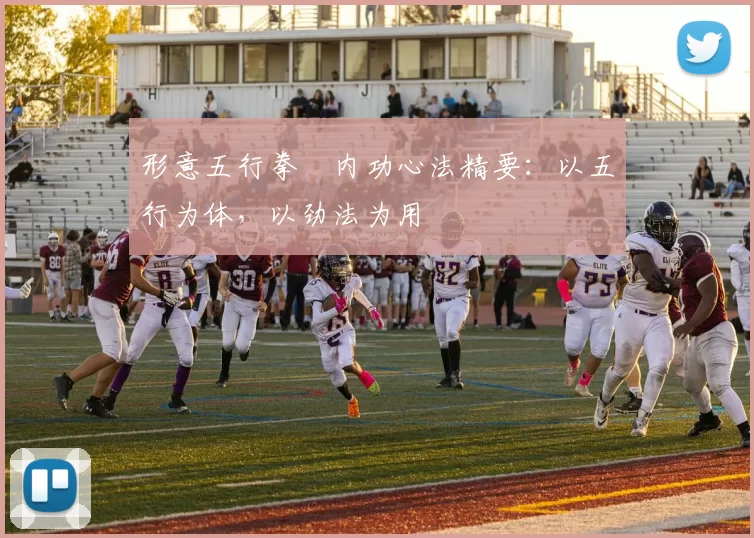 形意五行拳・内功心法精要:以五行为体,以劲法为用