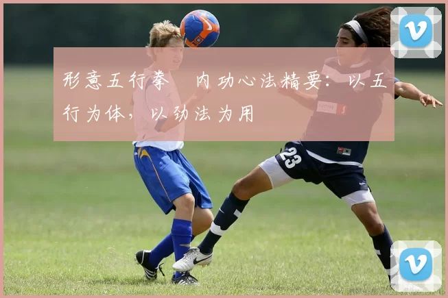 形意五行拳・内功心法精要：以五行为体，以劲法为用