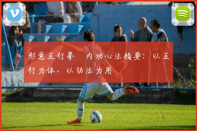 形意五行拳・内功心法精要:以五行为体,以劲法为用