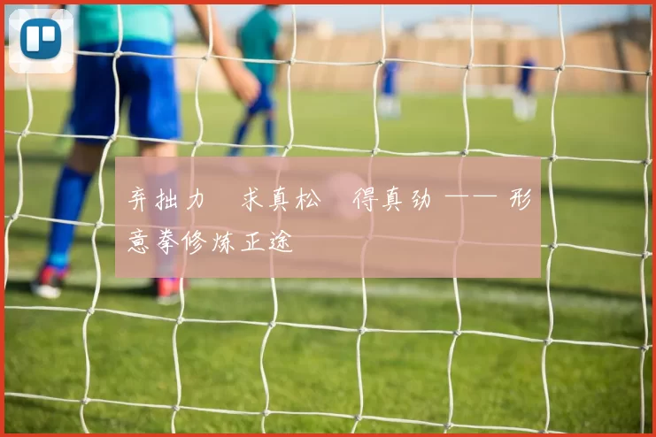 弃拙力・求真松・得真劲 —— 形意拳修炼正途