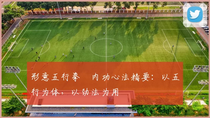 形意五行拳・内功心法精要：以五行为体，以劲法为用