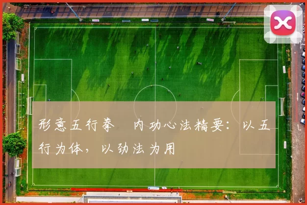 形意五行拳・内功心法精要：以五行为体，以劲法为用