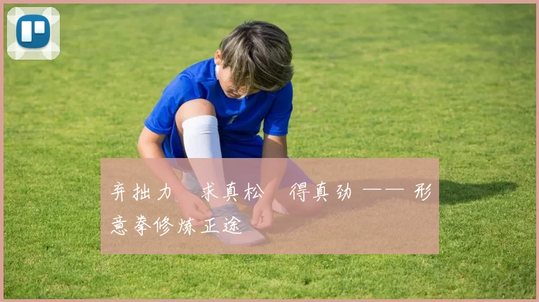 弃拙力・求真松・得真劲 —— 形意拳修炼正途