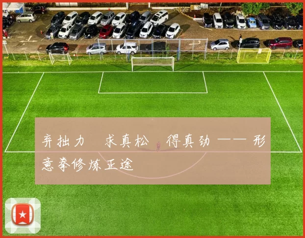 弃拙力・求真松・得真劲 —— 形意拳修炼正途