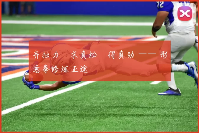 弃拙力・求真松・得真劲 —— 形意拳修炼正途