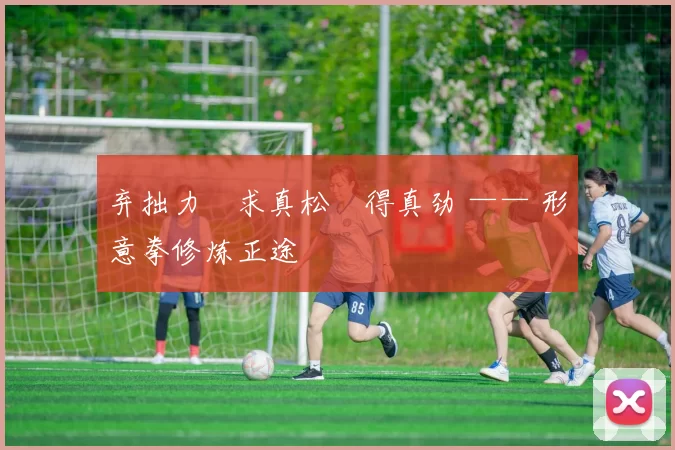 弃拙力・求真松・得真劲 —— 形意拳修炼正途