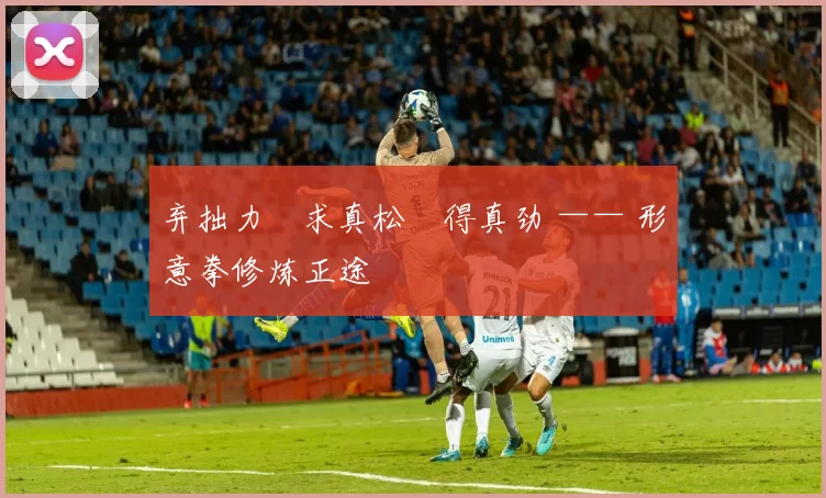 弃拙力・求真松・得真劲 —— 形意拳修炼正途