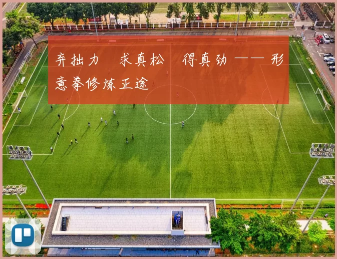 弃拙力・求真松・得真劲 —— 形意拳修炼正途