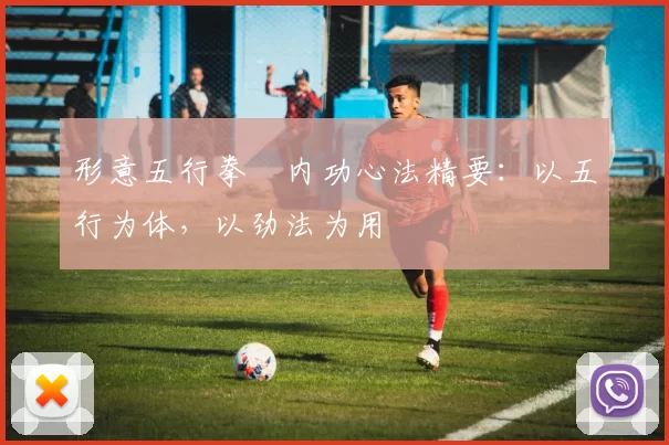 形意五行拳・内功心法精要：以五行为体，以劲法为用