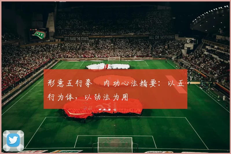形意五行拳・内功心法精要:以五行为体,以劲法为用