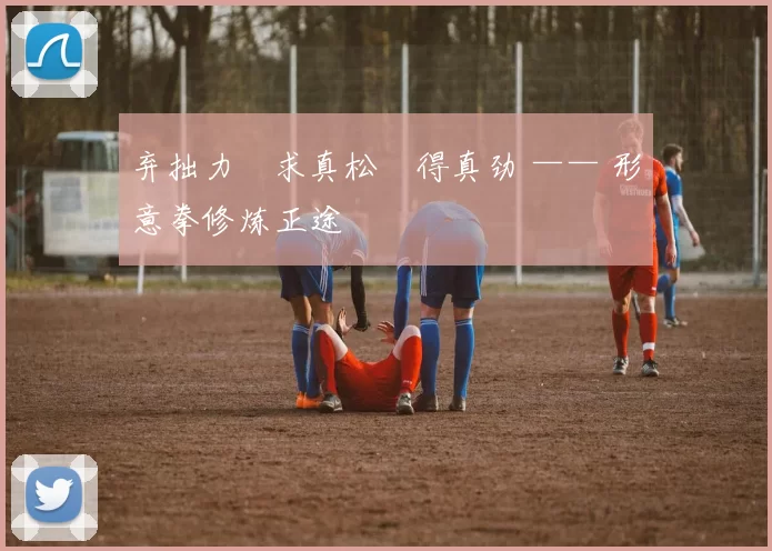 弃拙力・求真松・得真劲 —— 形意拳修炼正途