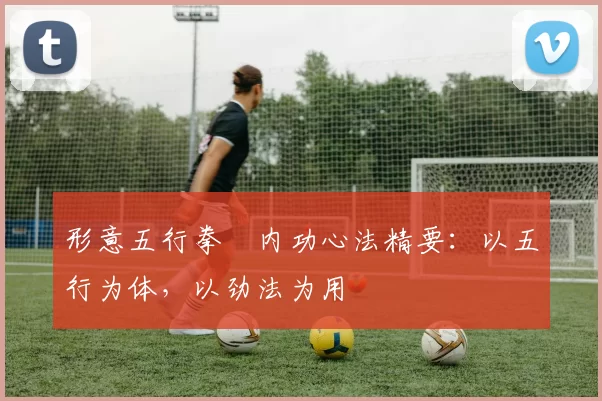 形意五行拳・内功心法精要:以五行为体,以劲法为用