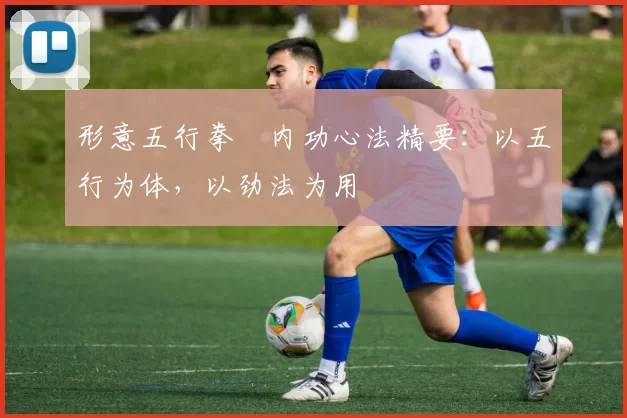 形意五行拳・内功心法精要:以五行为体,以劲法为用