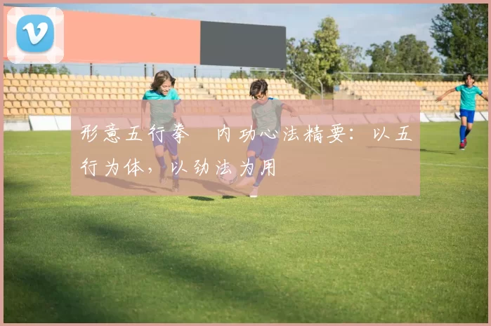 形意五行拳・内功心法精要：以五行为体，以劲法为用