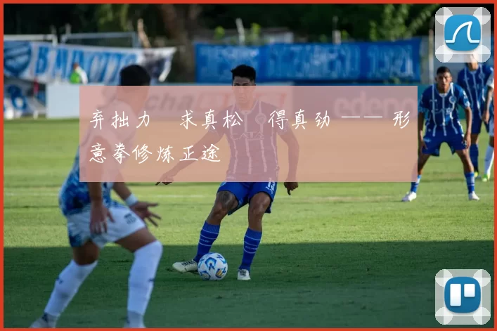 弃拙力・求真松・得真劲 —— 形意拳修炼正途