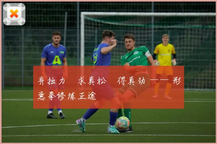 弃拙力・求真松・得真劲 —— 形意拳修炼正途