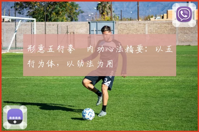 形意五行拳・内功心法精要：以五行为体，以劲法为用