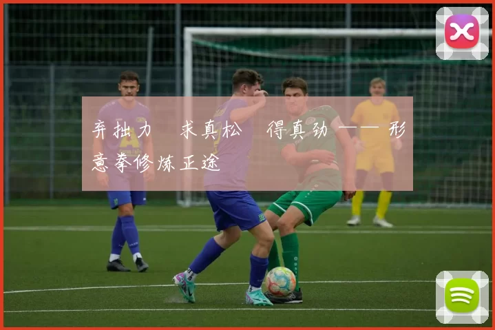 弃拙力・求真松・得真劲 —— 形意拳修炼正途