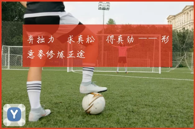 弃拙力・求真松・得真劲 —— 形意拳修炼正途