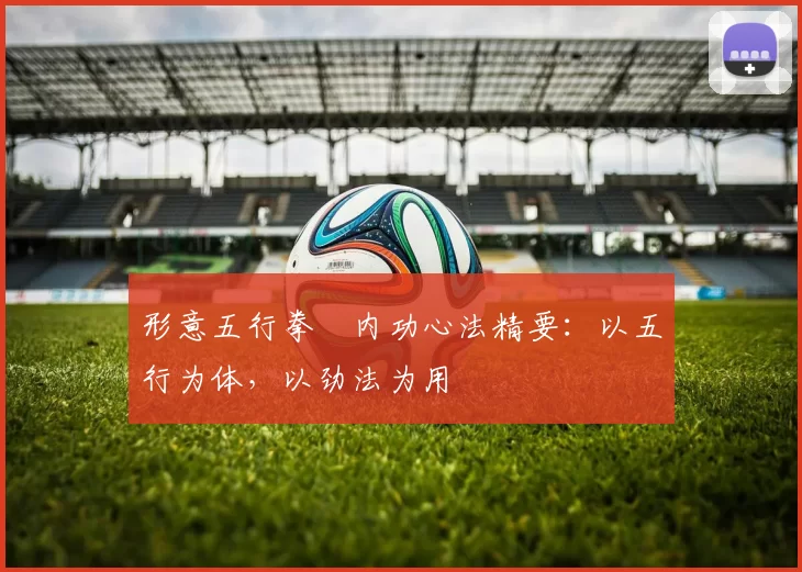 形意五行拳・内功心法精要：以五行为体，以劲法为用