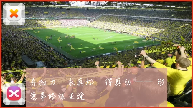 弃拙力・求真松・得真劲 —— 形意拳修炼正途