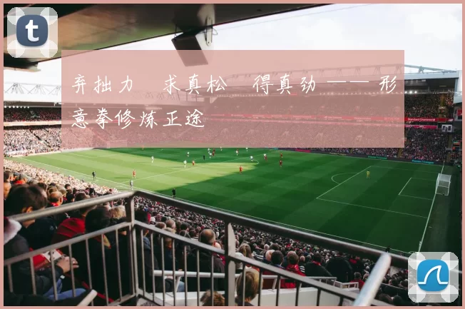 弃拙力・求真松・得真劲 —— 形意拳修炼正途