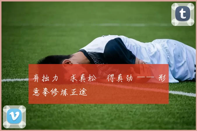 弃拙力・求真松・得真劲 —— 形意拳修炼正途