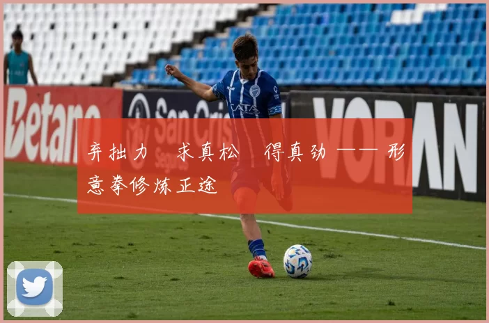 弃拙力・求真松・得真劲 —— 形意拳修炼正途