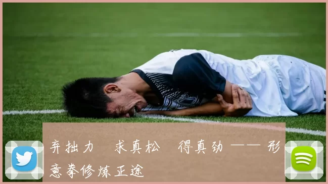 弃拙力・求真松・得真劲 —— 形意拳修炼正途