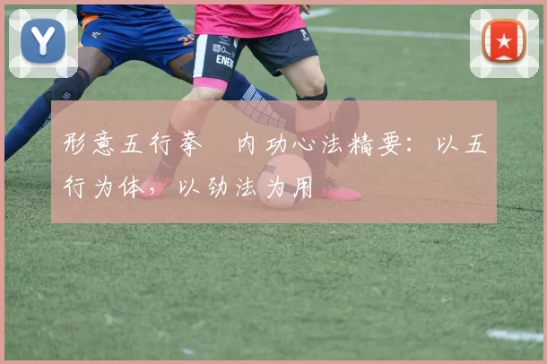 形意五行拳・内功心法精要：以五行为体，以劲法为用
