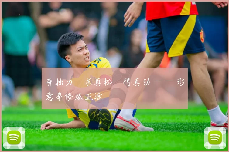 弃拙力・求真松・得真劲 —— 形意拳修炼正途