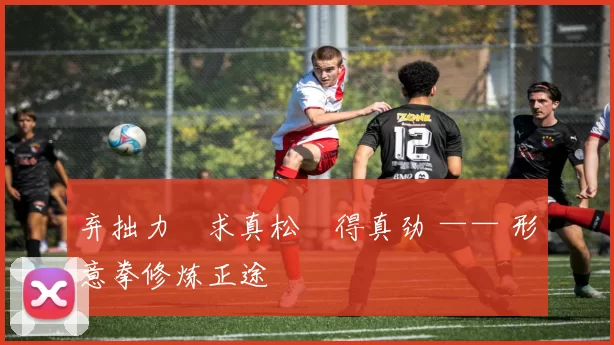 弃拙力・求真松・得真劲 —— 形意拳修炼正途