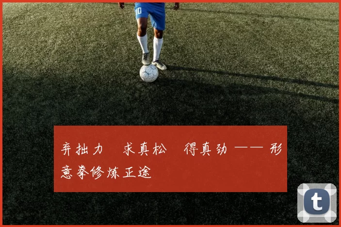 弃拙力・求真松・得真劲 —— 形意拳修炼正途