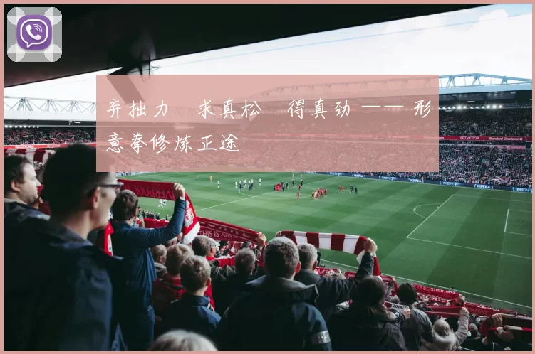 弃拙力・求真松・得真劲 —— 形意拳修炼正途