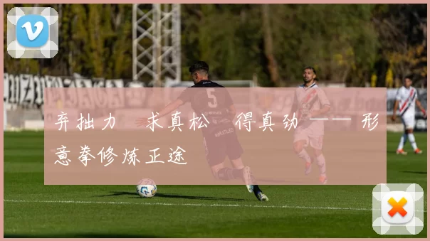 弃拙力・求真松・得真劲 —— 形意拳修炼正途