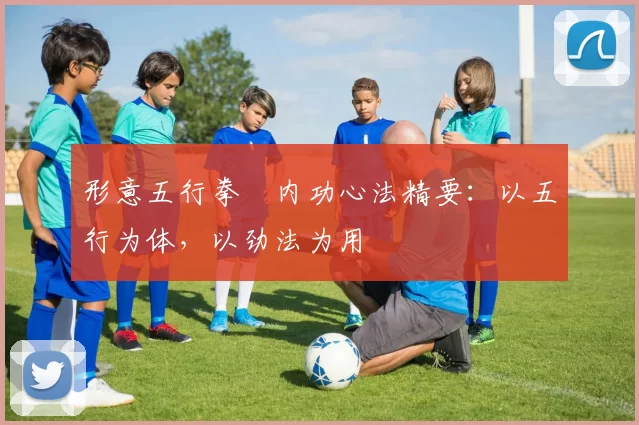 形意五行拳・内功心法精要：以五行为体，以劲法为用