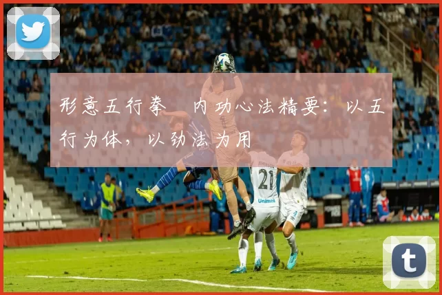 形意五行拳・内功心法精要：以五行为体，以劲法为用