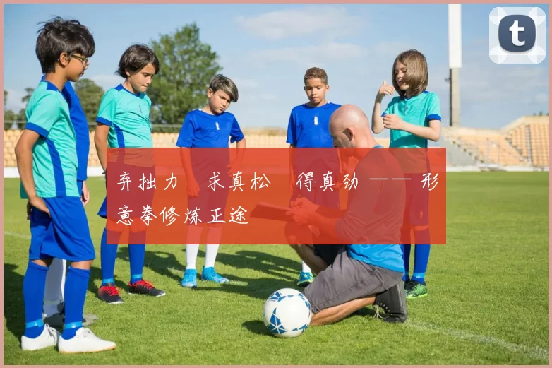 弃拙力・求真松・得真劲 —— 形意拳修炼正途