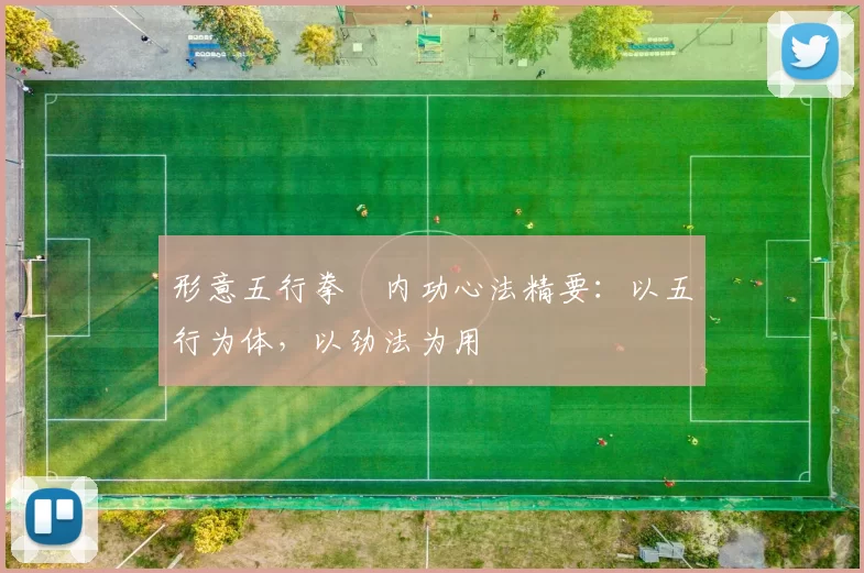 形意五行拳・内功心法精要：以五行为体，以劲法为用