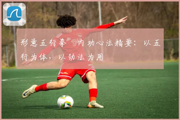 形意五行拳・内功心法精要：以五行为体，以劲法为用
