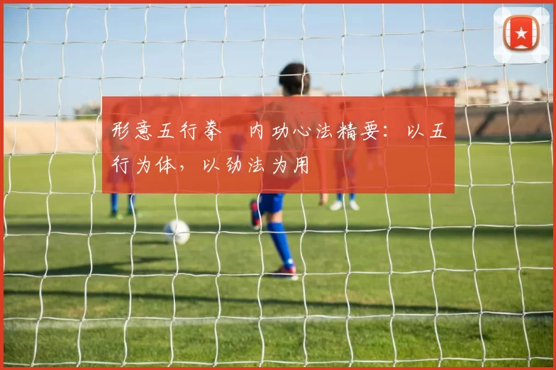 形意五行拳・内功心法精要：以五行为体，以劲法为用