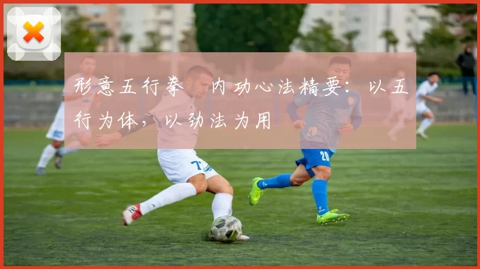 形意五行拳・内功心法精要：以五行为体，以劲法为用