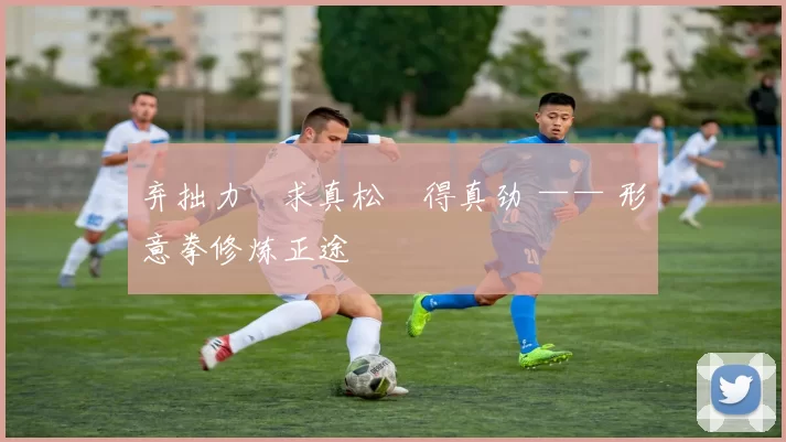 弃拙力・求真松・得真劲 —— 形意拳修炼正途