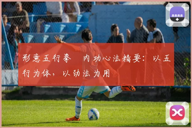 形意五行拳・内功心法精要:以五行为体,以劲法为用